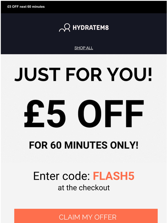 1 HOUR ONLY