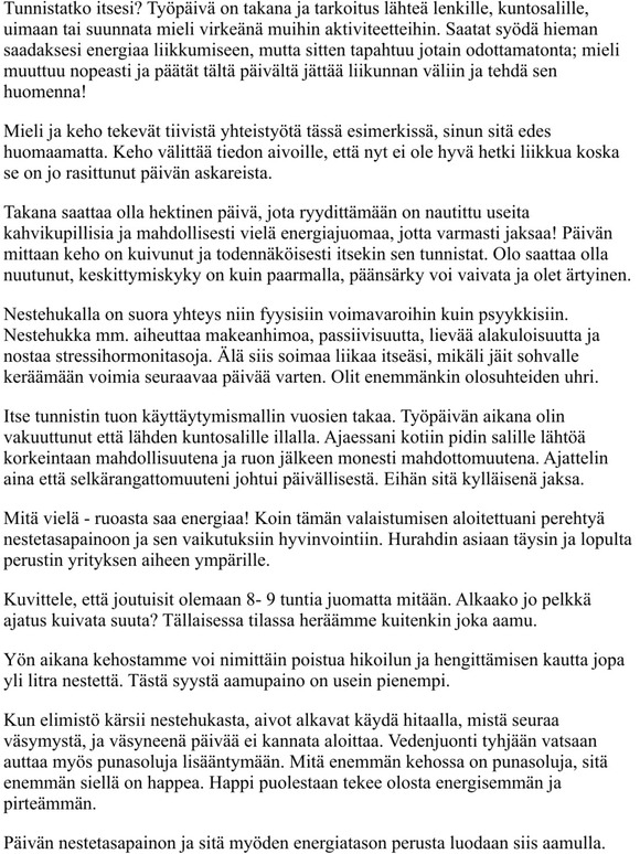 Oletko selkrangaton?