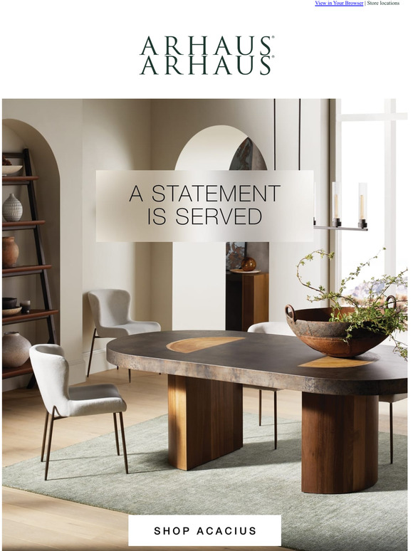 Arhaus: Dining Tables That Turn Heads | Milled