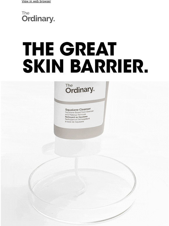 DECIEM: An intact skin barrier = healthy-looking skin. | Milled