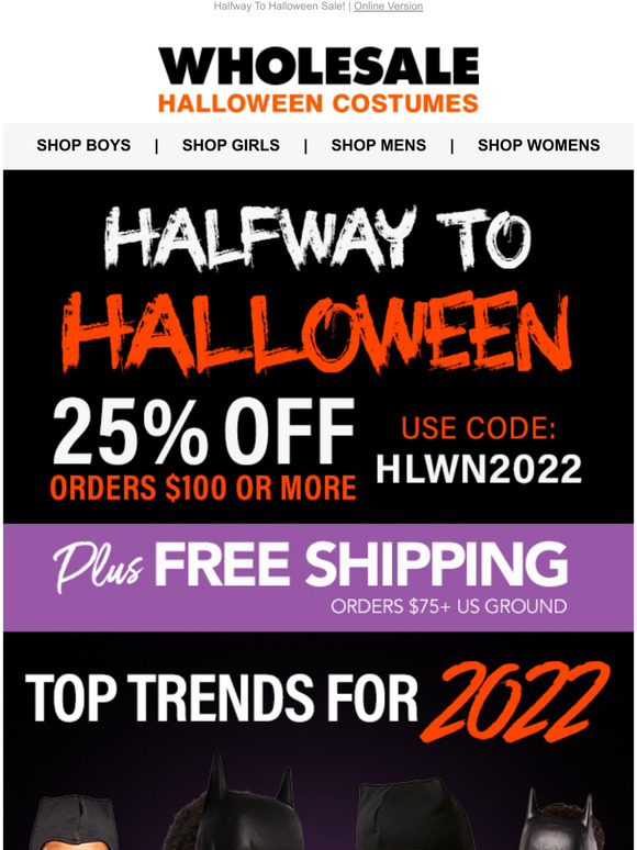 Whole Sale Halloween 2022