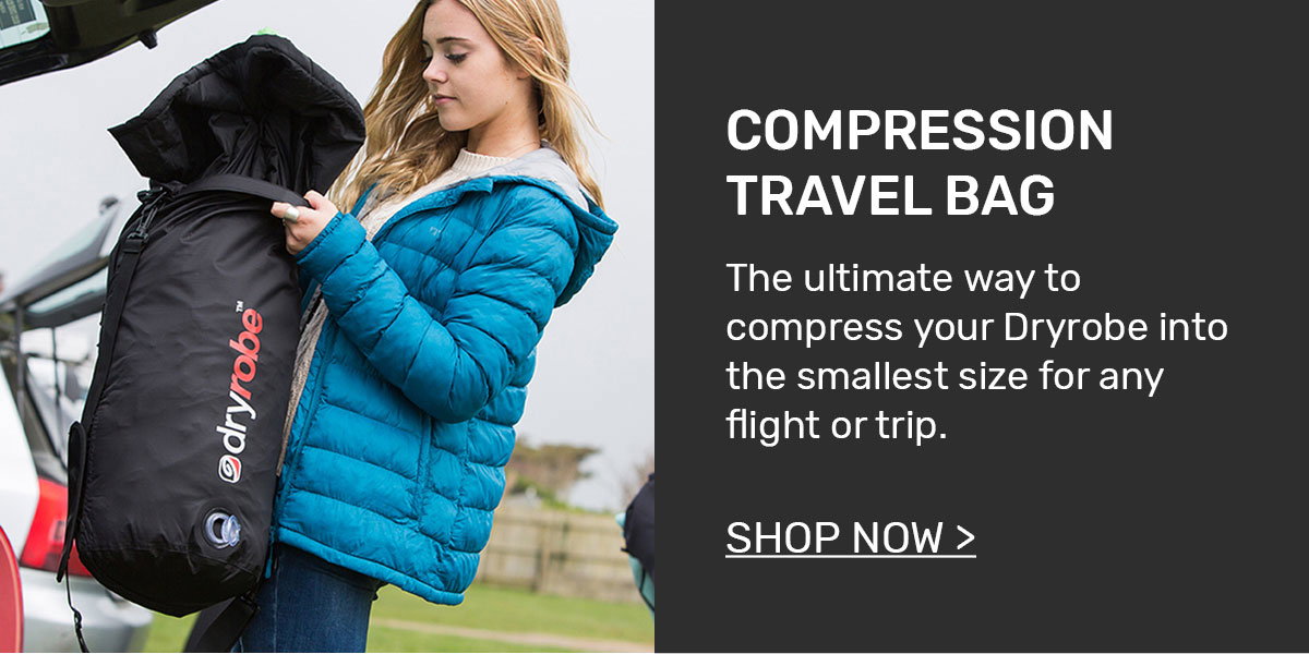 Dryrobe Compression Travel Bag - Black