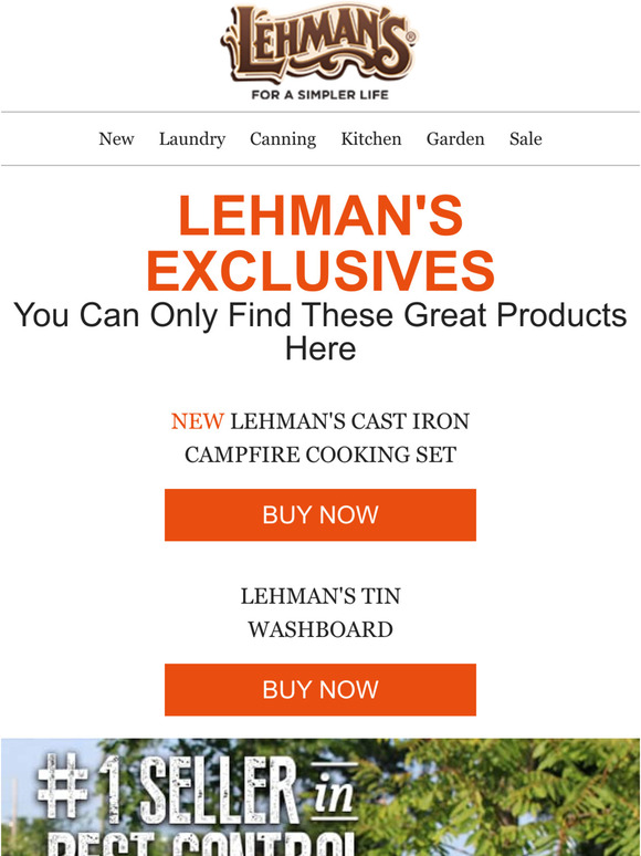 lehman's hardware & appliance Lehman's Exclusives You Can Only Find