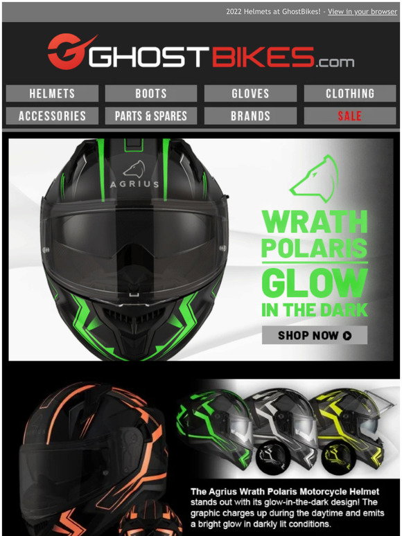 GhostBikes\u003e Latest Motorcycle Helmets 