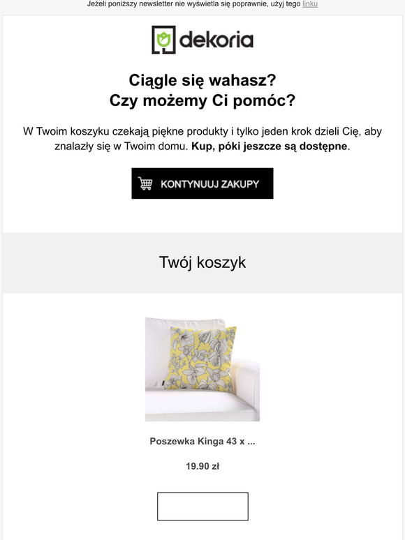 W Twoim koszyku czekaj pikne produkty!