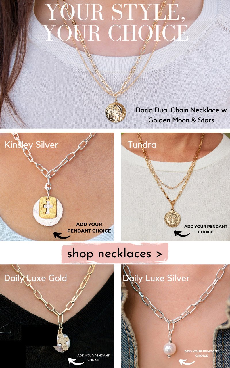 shop pendant necklaces