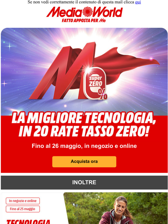 Arriva Super Zero in negozio e online