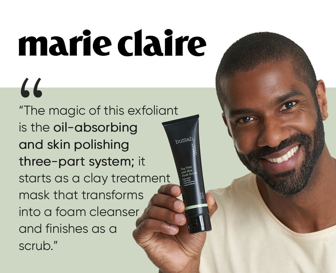 marie claire - The magic of this exfoliant is the oil-absorbing and skin polishing three-part system