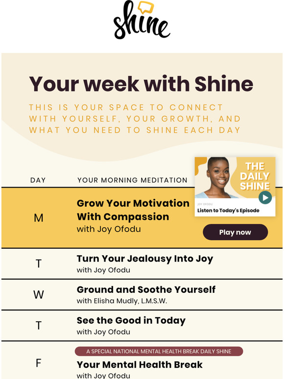 Try this for Monday motivation, -