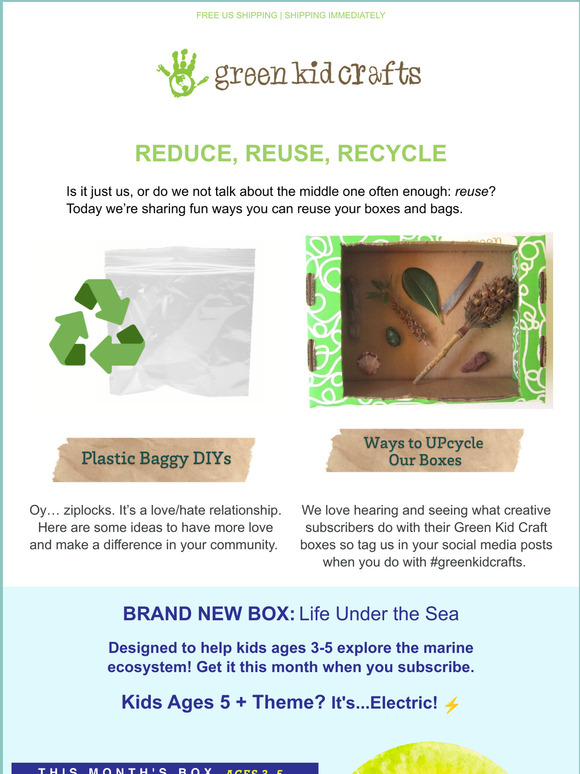 Green Kid Crafts: Reduce, Reuse, Recycle DIY! | Milled