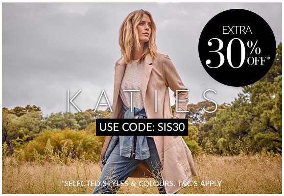 EXTRA 30% OFF USE CODE SIS30