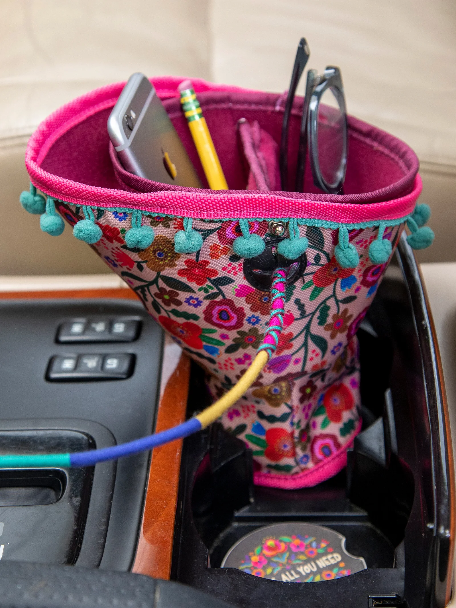Image of Car Cup Holder Organizer