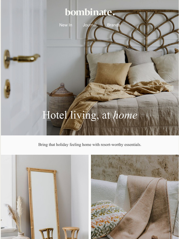 Hotel living, at home