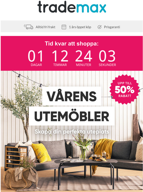Chansen du inte vill missa...