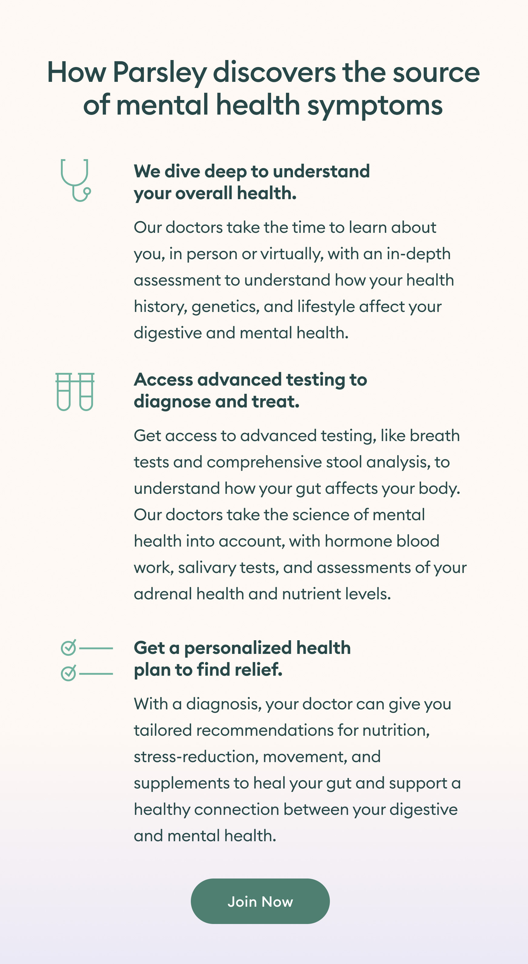 Parsley Health Understand the link between your gut and brain. Milled