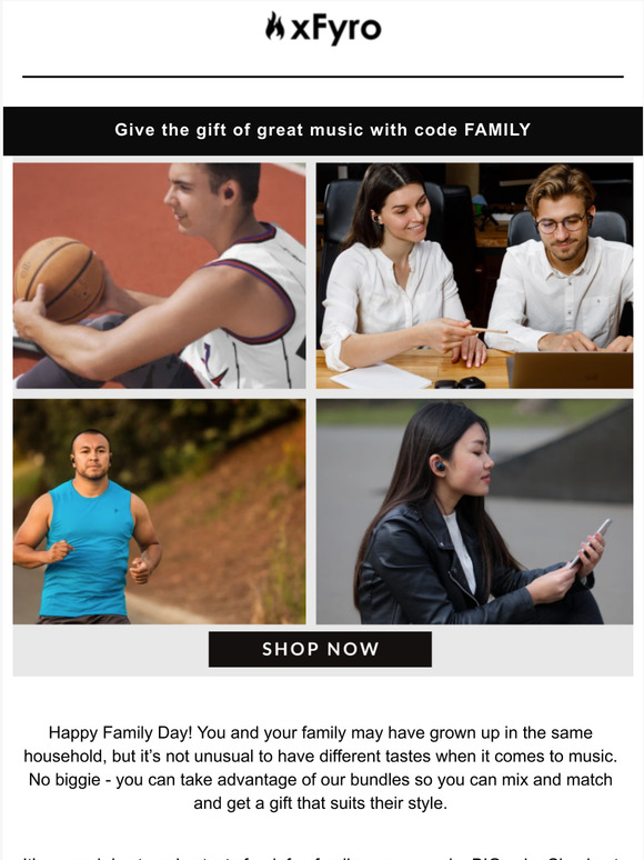 Make the most out of Family Day!