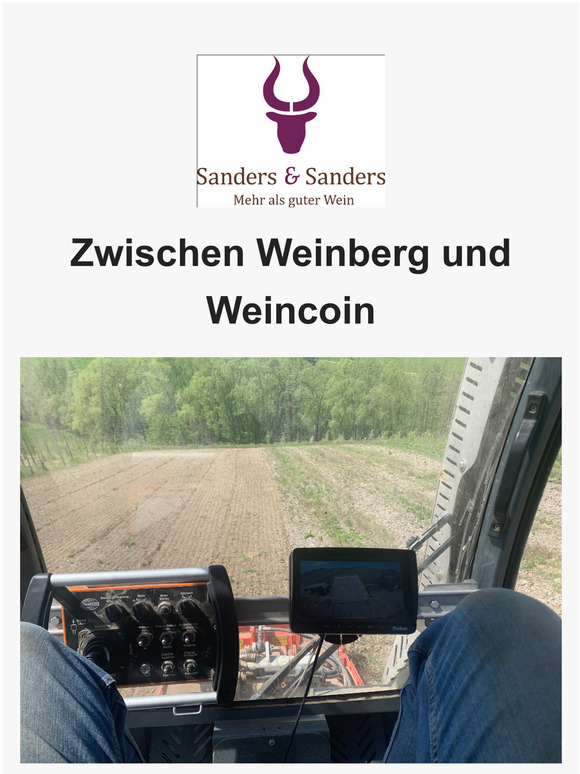 Zwischen Weinberg und Weincoin