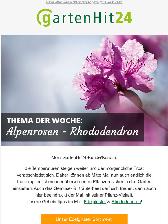 Der Mai bringt Vielfalt in den Garten! 