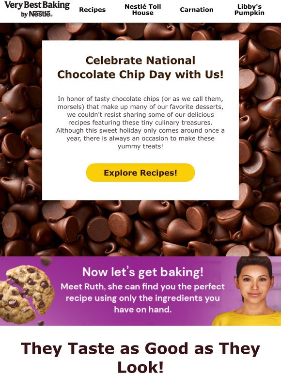 National Chocolate Chip Day is Here!