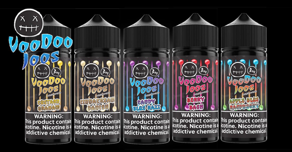 Flawless Vape Shop: NEW VooDoo Joos 100mL e-Liquid!