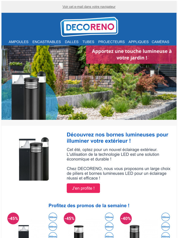 Une touche lumineuse dans votre jardin
