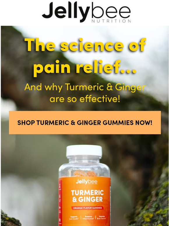 JellyBee The science behind our Turmeric & Ginger Gummies Milled