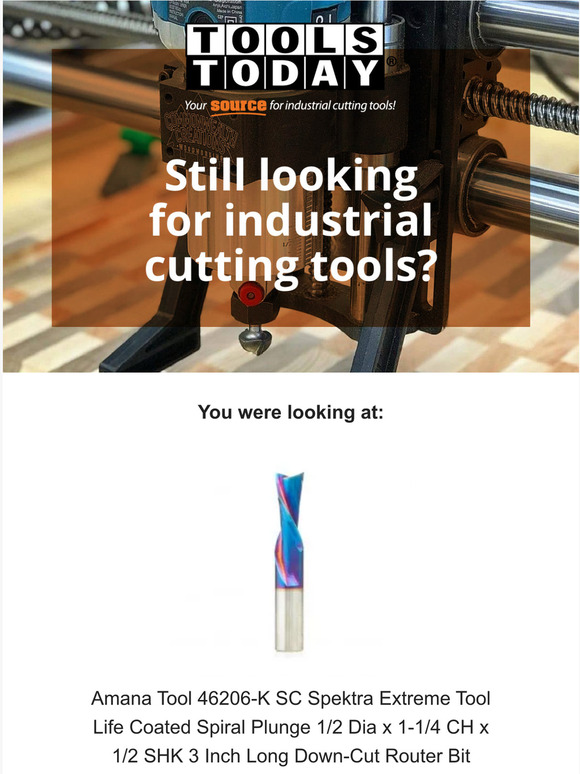We noticed you checking out tools 