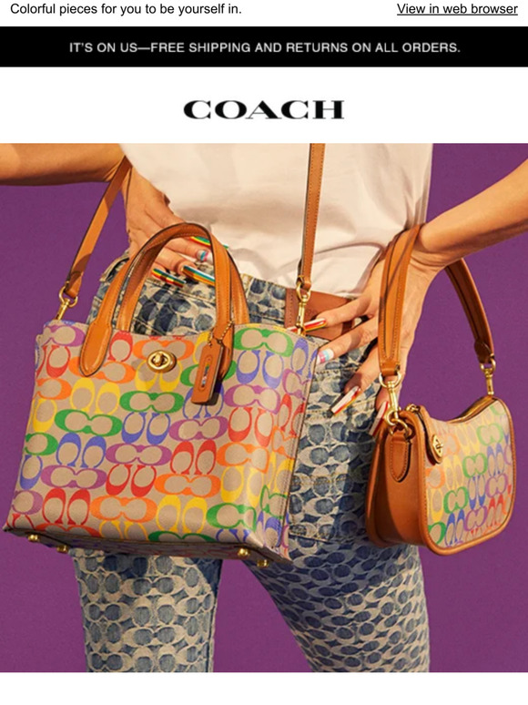 Coach Celebrate LGBTQIA+ Communities With The Coach Pride Collection