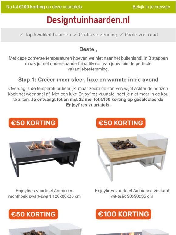 MUST SEE  | Met deze tuinartikelen hoef je niet meer op vakantie