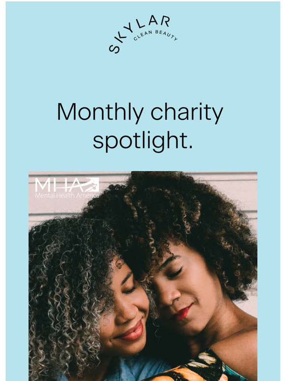 Skylar Body Benefiting Mental Health America. Milled