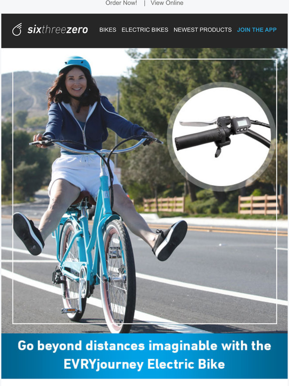 sixthreezero Bicycle Co. Go beyond distances with EVRYjourney Electric