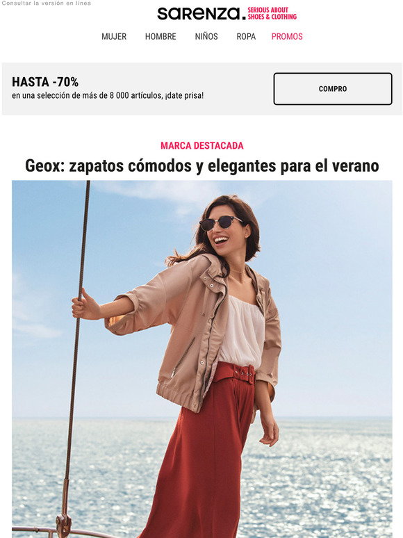 Sarenza ES: 🎁 Tiempo de regalos¡Hasta -70%! | Milled