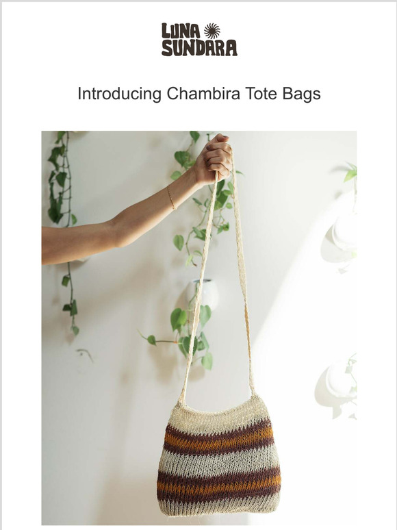 Introducing Chambira Tote Bags