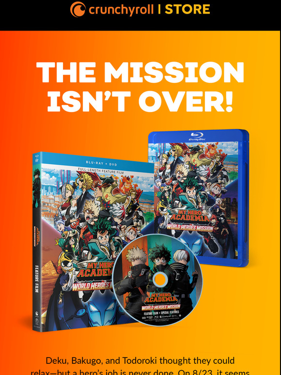 Crunchyroll: My Hero Academia: World Heroes Mission Hits Blu-ray! | Milled - Is My Hero Academia World Heroes Mission On Crunchyroll