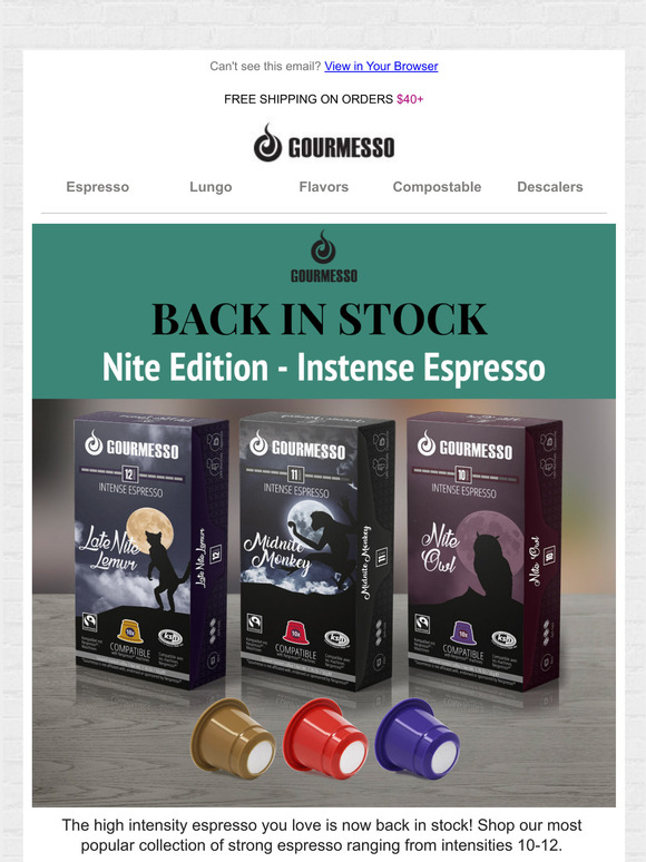 The Nite Edition is Now Back in Stock