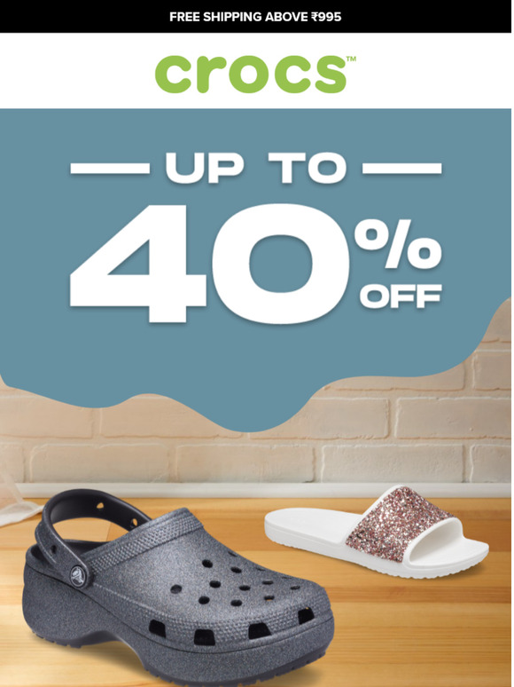 crocs offer sale