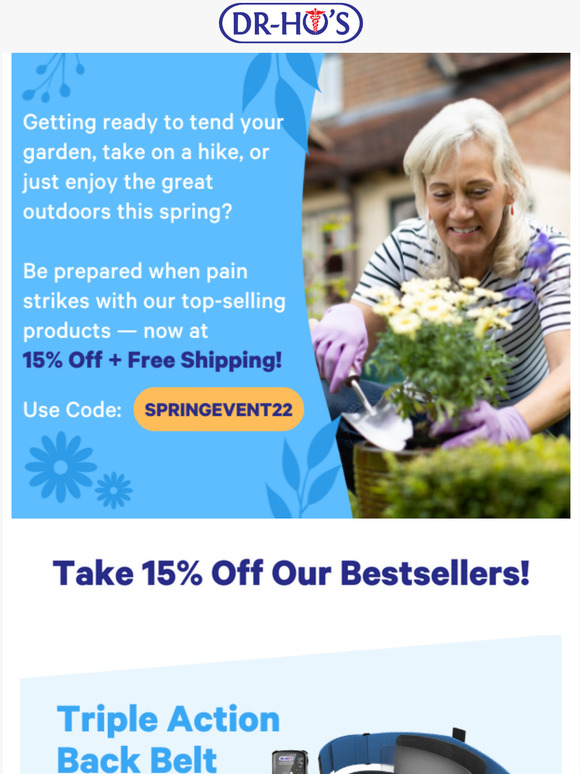  Our Spring Event is HERE! Take 15% Off & Enjoy Free Shipping Sitewide!
