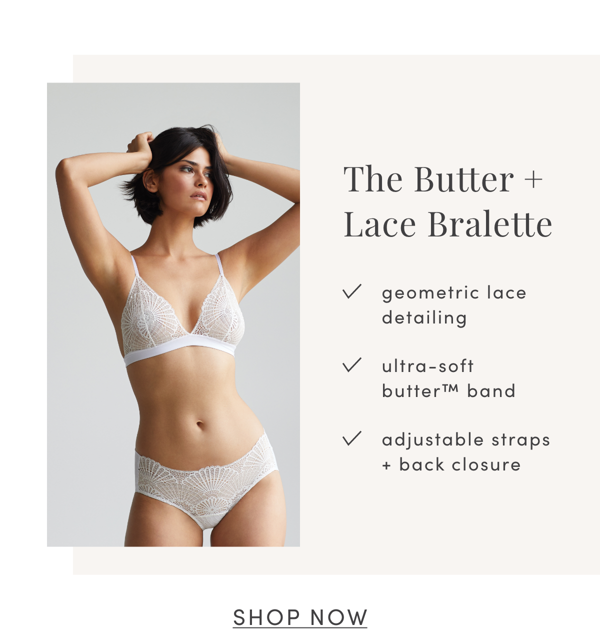 The Butter + Lace Bralette