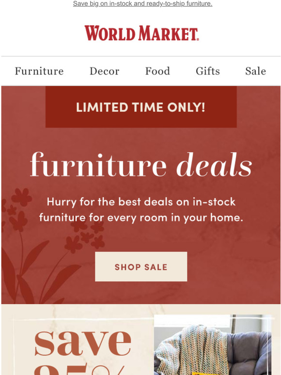 Cost Plus World Market Furniture Return Policy at Vincent Ricker blog