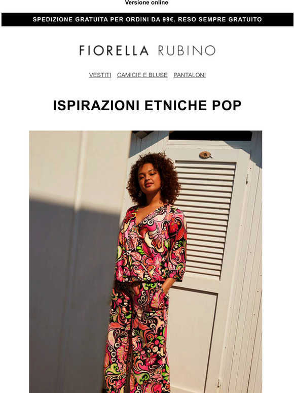 Fiorella Rubino IT NUOVI ARRIVI Ispirazioni etniche pop Milled