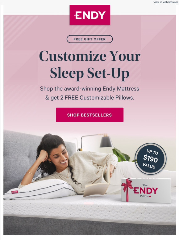 endy free pillows