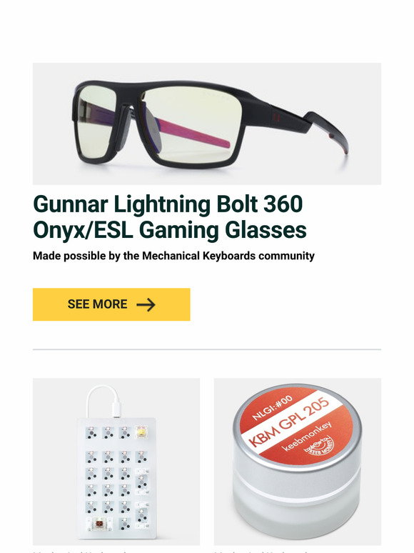 Gunnar Optiks Eyewear Lightning Bolt