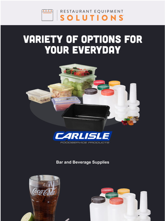 From the Bar to the Kitchen, Carlisle has Everything You Need!