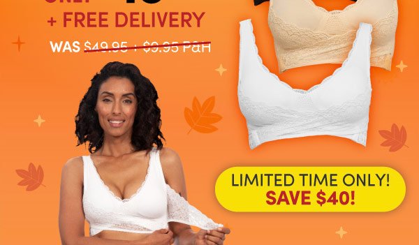 Global Shop Direct: Selected SaraMia Bras NOW ONLY $19.95!