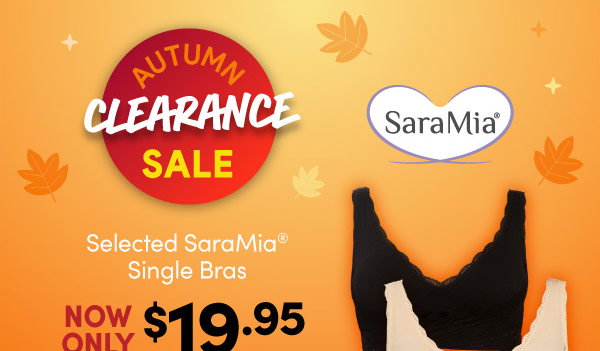 Global Shop Direct: Selected SaraMia Bras NOW ONLY $19.95!