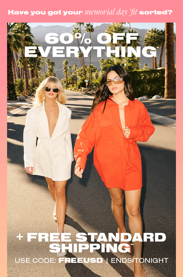 boohoous Last Day Long Weekend Standard Shipping Cut Off Milled