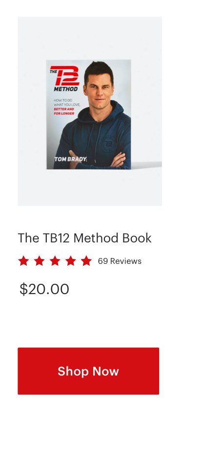 TB12 Method Book