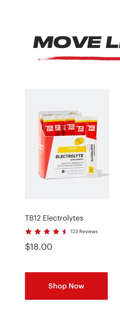 TB12 Electrolytes