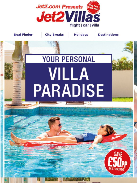 Jet2 Your personal villa paradise Milled
