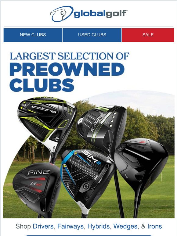 Global Value Global Golf CA 50 TradeIn Bonus with TaylorMade